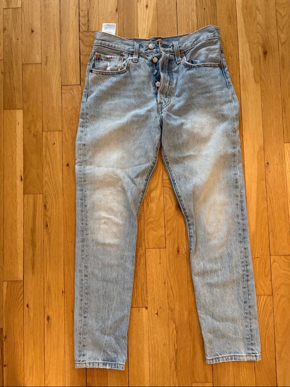 Levi light wash jeans